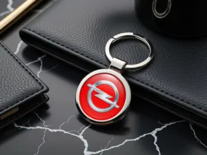 Opel Anello Chiave Logo Metallo Premium su Misura